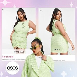 Matching Gingham blazer and Dress Set!